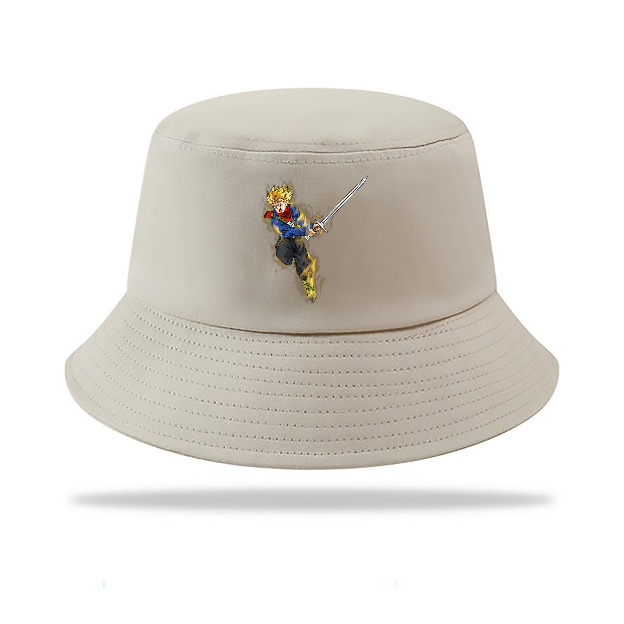 （画像用） ドラゴンボール トランクス（Torankusu）DRAGON BALL Trunks アウトドア日除けバケットハット